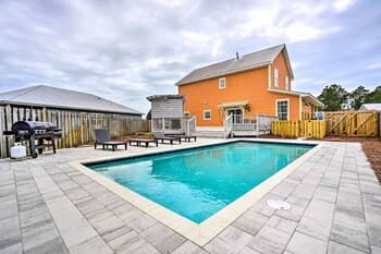 Panama City Beach Villa w/ Pool Oasis!