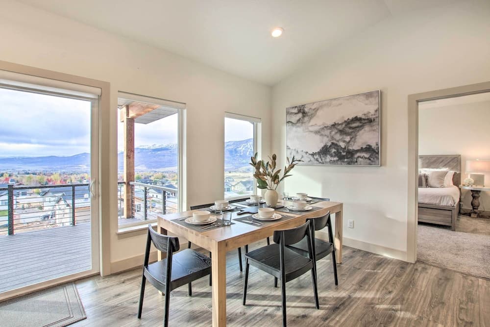 Eden Home w/ Stunning View ~ 6 Mi to Skiing!