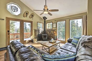 Bristle Cone Fairplay Cabin w/ Sauna & Hot Tub!