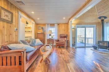 Cozy Lakefront Cottage w/ Fire Pit, Grill & Views!