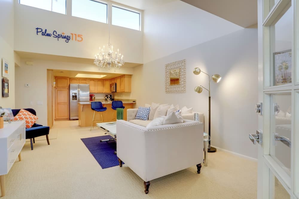 Resort Amenities: Updated Palm Springs Villa