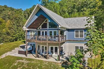 Luxe Lake Norris Home w/ Private Dock & Grill