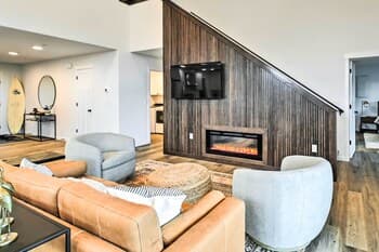 Modern Ocean Shores Getaway With Dock!