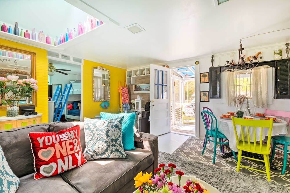 Oceanfront White Stone Cottage w/ Private Beach!