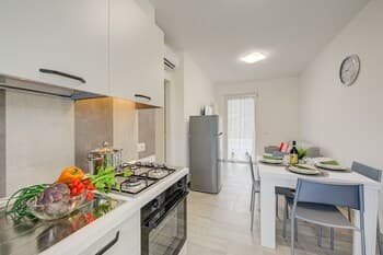 White Apartment Pet Friendly AC