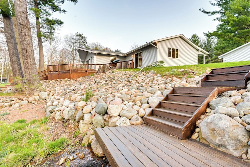 Waterfront Gladwin Vacation Rental w/ Lake View!