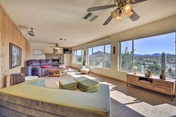 Queen Valley Home w/ Patio & Mountain Views!