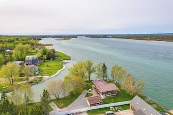 Riverfront Sault Ste Marie Home w/ Dock!