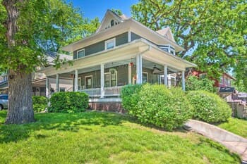 Epic Idyllic Abode w/ Porch ~ 2 Mi to Downtown!