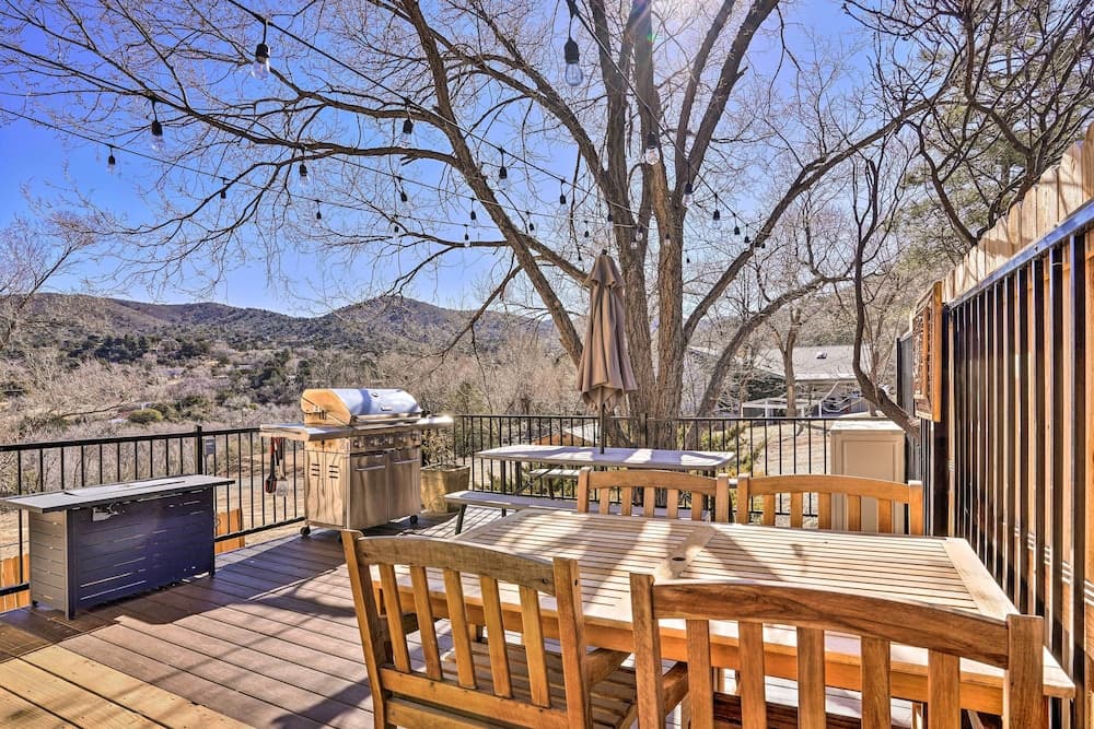 Close to Hiking & Dtwn: Mtn-view Prescott Home!