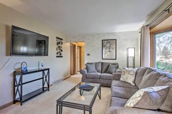 Cheerful Rochester Retreat w/ Yard & Workout Room!