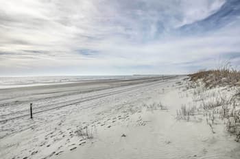 Canal Front Sunset Beach Home: Steps to Ocean!