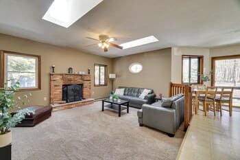 Pocono Summit Vacation Rental w/ Grill & Fire Pits