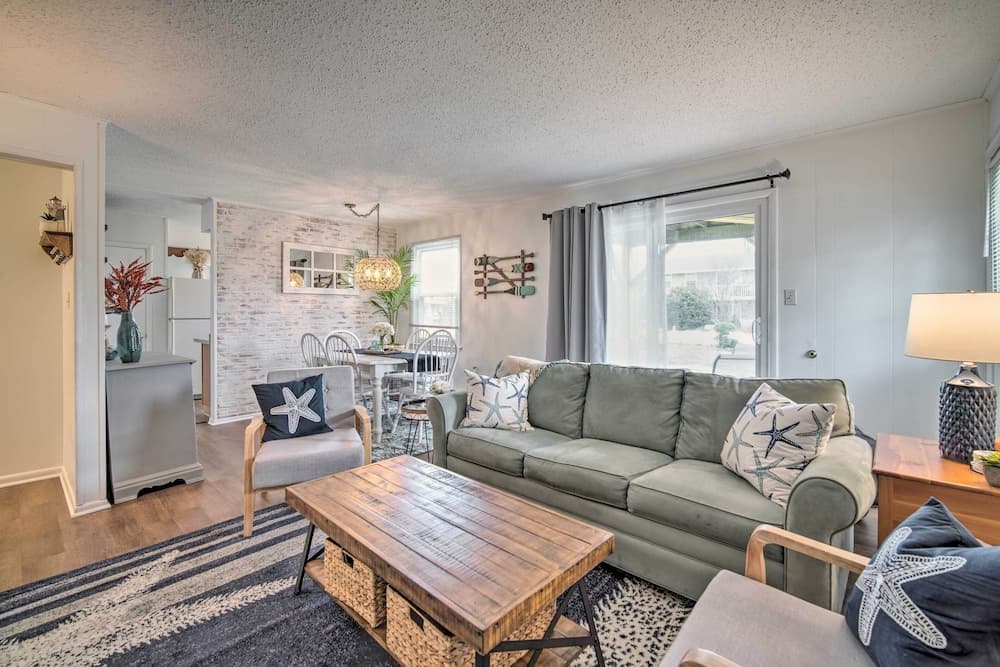 Coastal Brigantine Retreat - Walk to Beach!