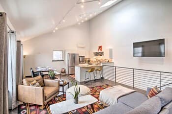 Contemporary-boho Loft in Downtown Livingston!
