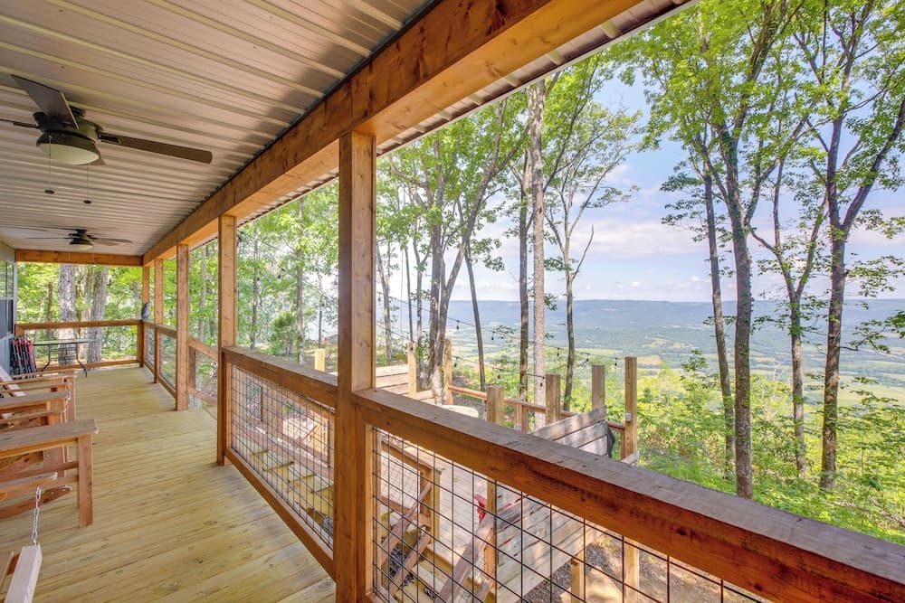 Renovated Cabin w/ Decks, Views, & Fire Pit!