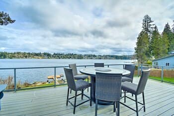 Lakefront Bremerton Vacation Rental w/ Deck!