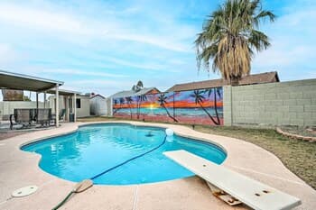 Peoria Home w/ Private Pool & Covered Patio!
