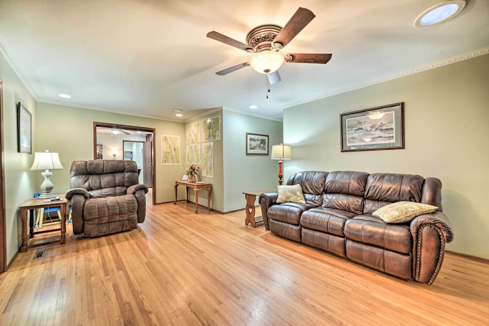 Charming Lakefront Home w/ Grill & Fire Pit!