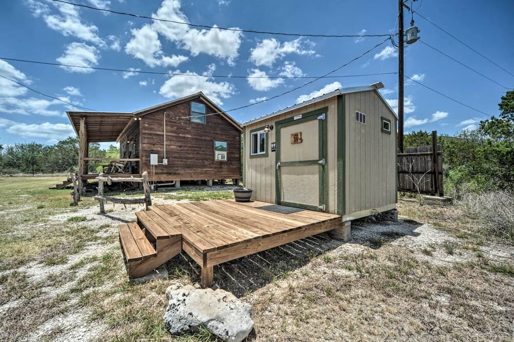 2 Rustic Cabins w/ Porches on Remote Ranch!