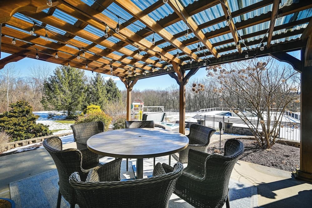 Pool & Furnished Patio: Group Getaway in Hershey
