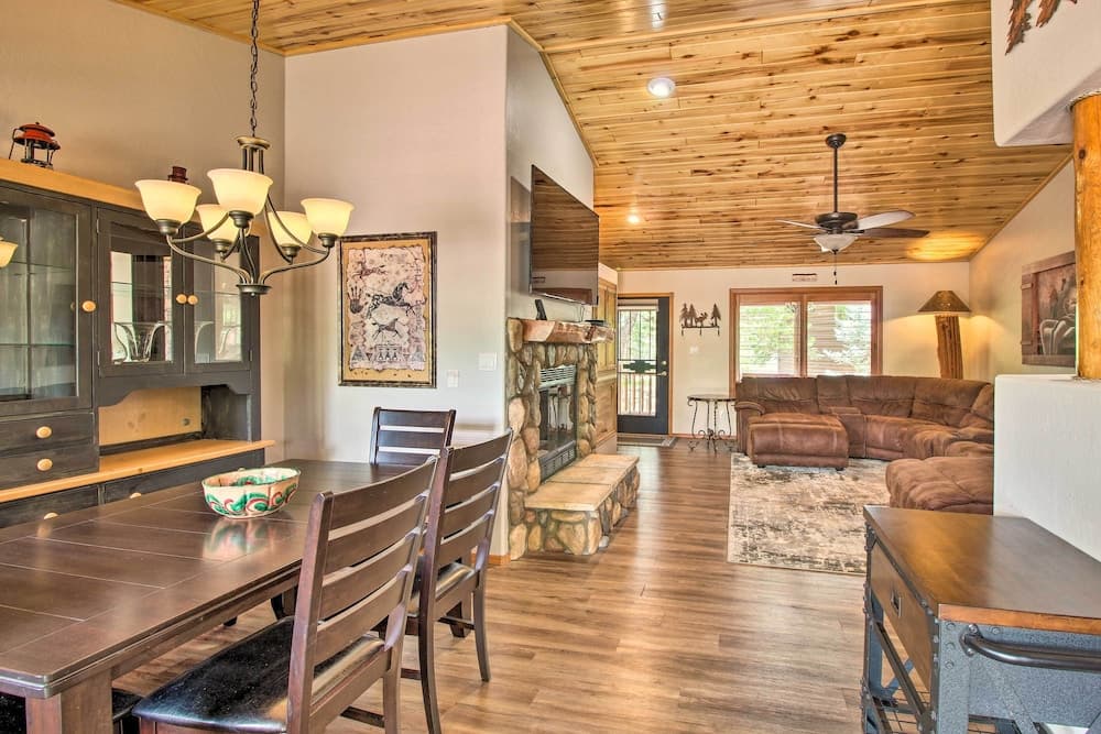 3 Mi to Trails: Woodsy Retreat in Overgaard!