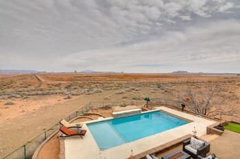 Spacious Page Villa With Pool, Hot Tub & Views!