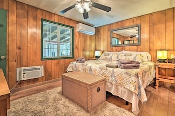 Pine Cabin in the Woods w/ Yard + Grill!