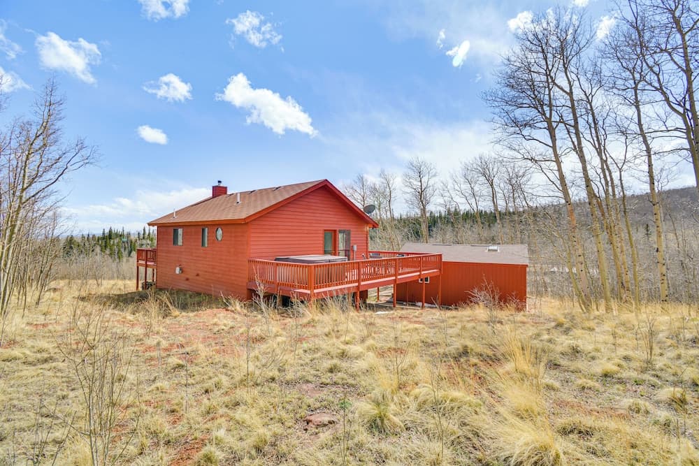 Fairplay Cabin w/ Mtn View ~ 4 Mi to Platte River!
