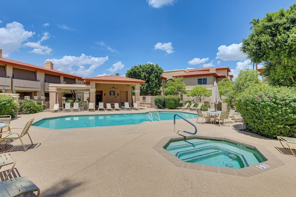 Phoenix Condo w/ Resort Perks & Mountain Views!