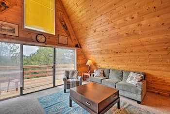 A-frame Cabin W/mtn Views - 4 Mi to Cripple Creek!