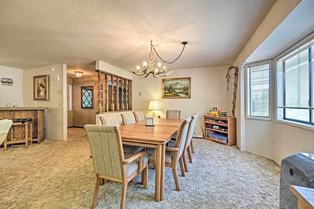 Home w/ Serene Deck in Twain Harte!