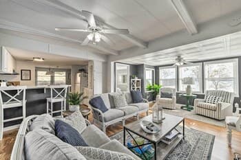 New Concord Lake House w/ Dock + Boat Slip!