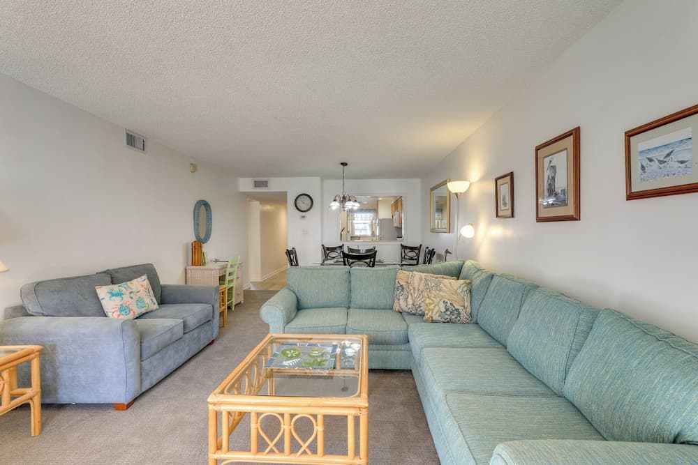 Central Cocoa Beach Condo w/ View, Steps to Beach!