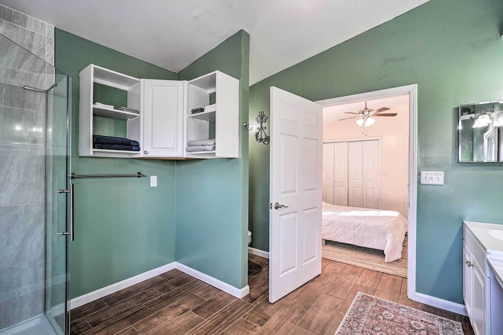 Gray Home w/ View of Boone Lake + Fire Pit!