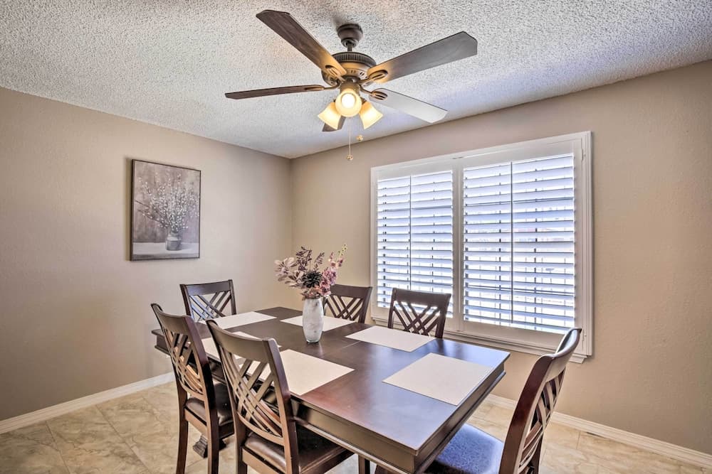 Large Yard: Family-friendly El Paso Rental Home