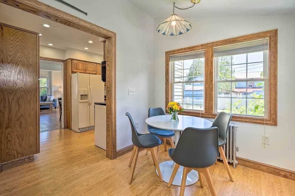 Walk to Lake George: Family Escape w/ Game Room!