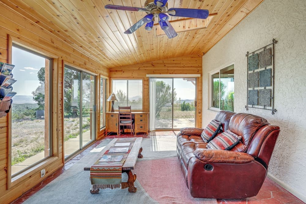 Sunroom + Sauna! Mtn-view Prescott Valley Home
