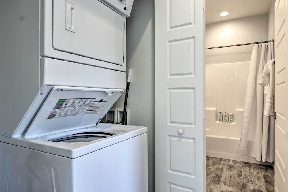 Modern Pine Retreat w/ Deck & Stunning Views!