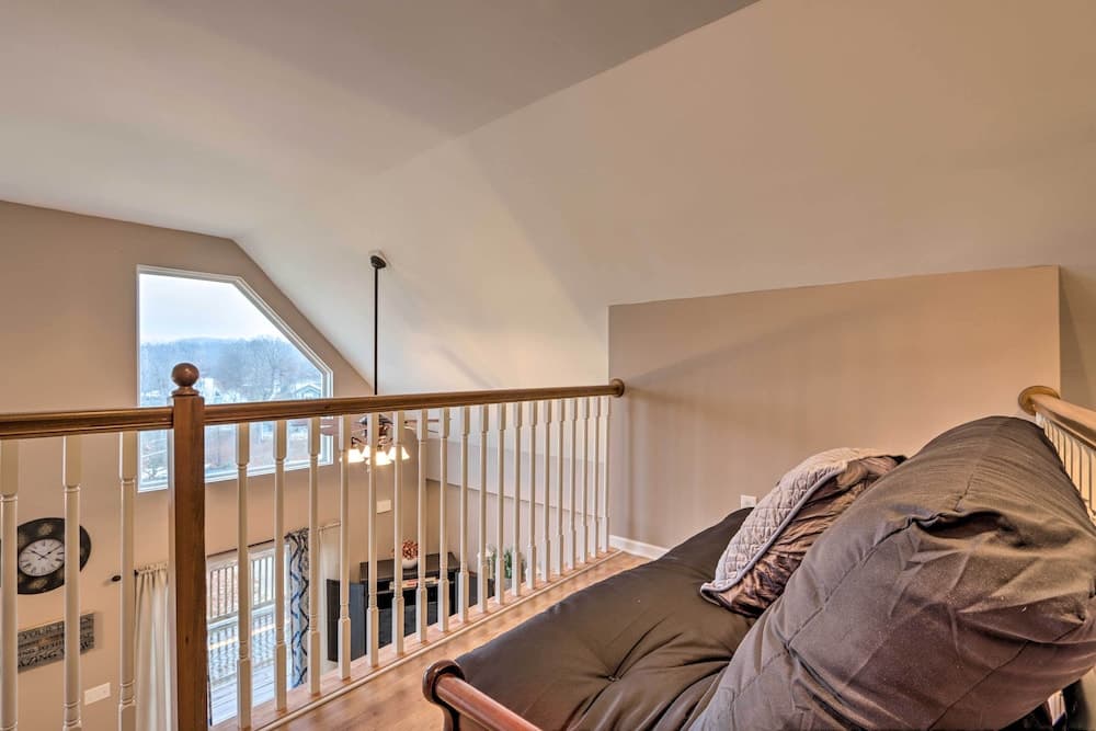 Deck & Fire Pit: Lake-view Osage Beach Home!