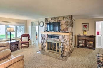 Idyllic Lakefront Haven w/ Patio & Fire Pit!