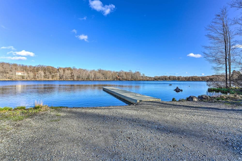 Steps to River: Big Bass Lake House w/ Grill!