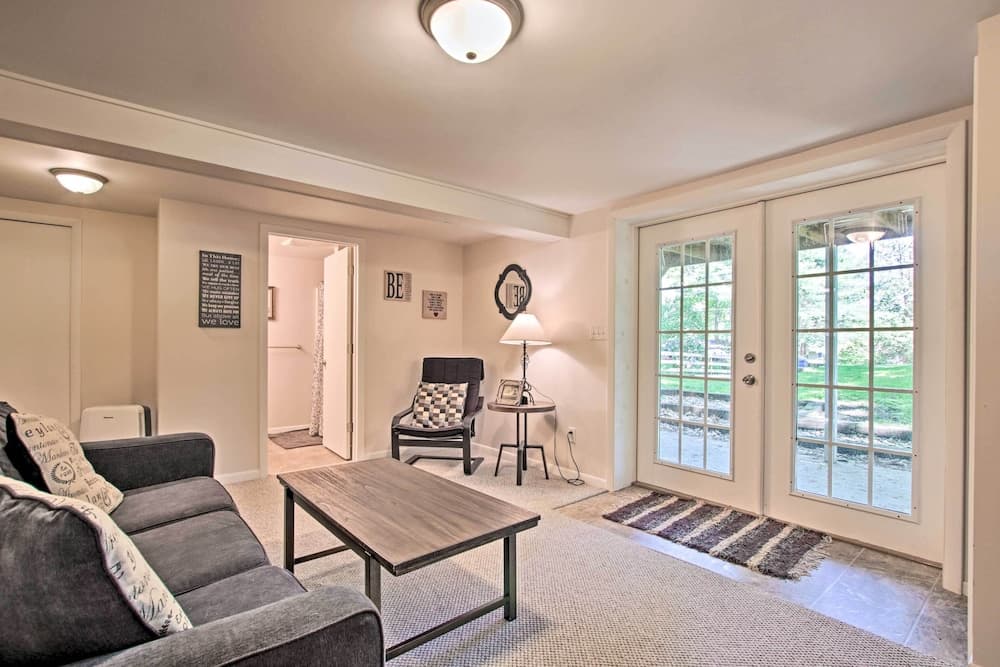 Ludington Cottage w/ Deck, Yard & Fire Pit!