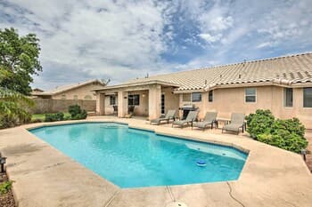 Sunny Yuma Retreat w/ Private Pool & Grill!