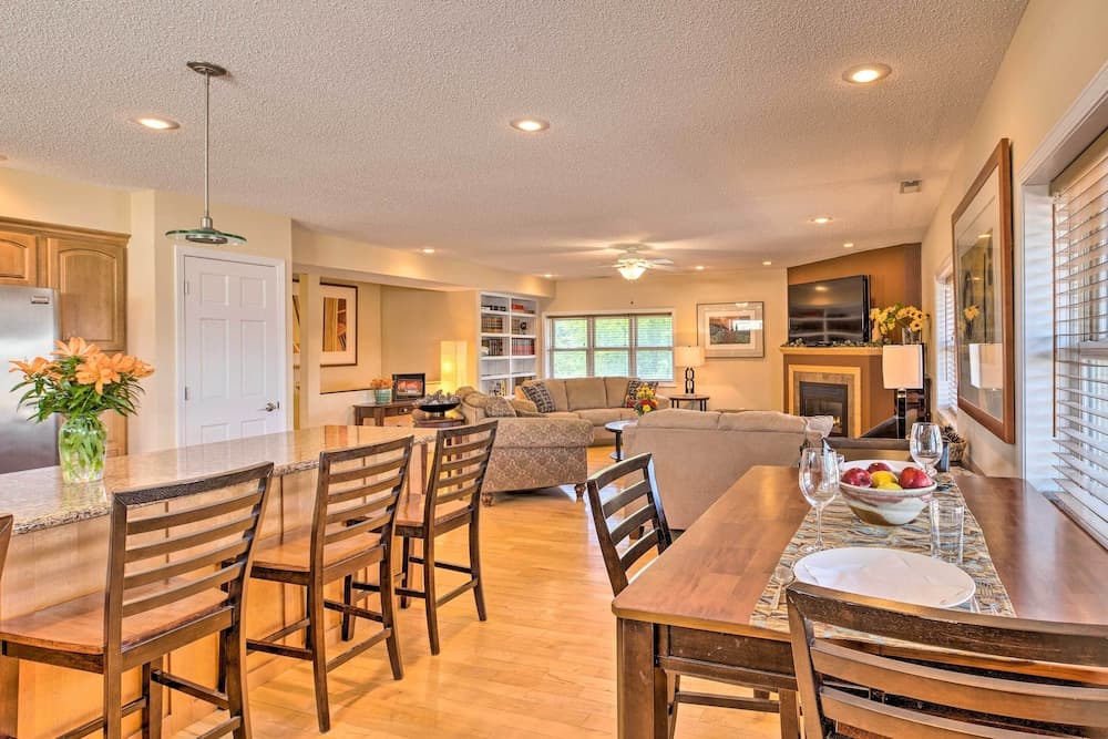 Downtown Yankton Apartment w/ Patio & River View!