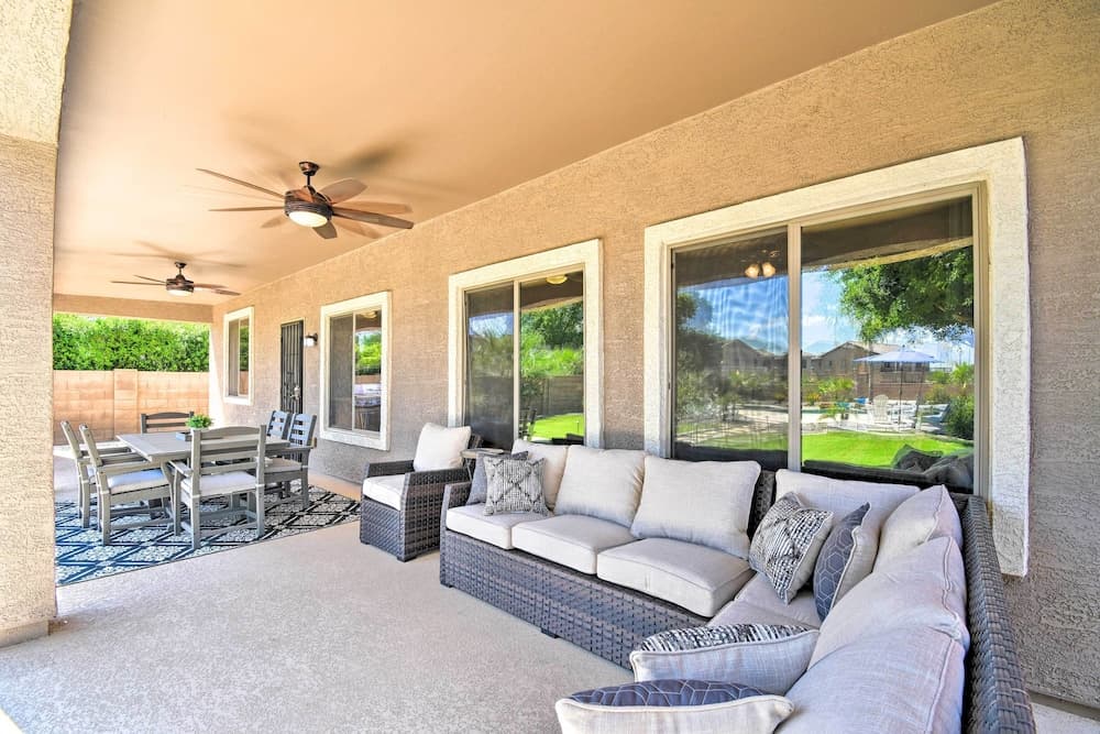 Walk to Surprise Stadium: Villa w/ Covered Patio!