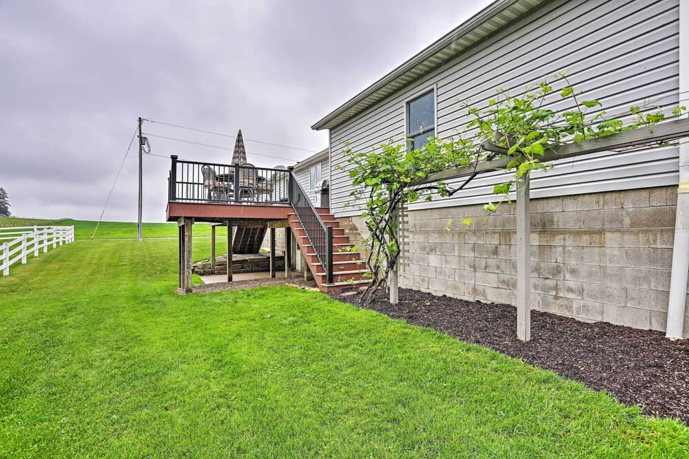 Millersburg Home w/ Covered Porch & Fire Pit!