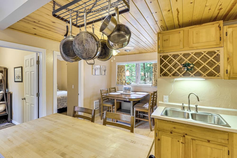 4 Mi to Rainbow Lake! Serene Home w/ Deck