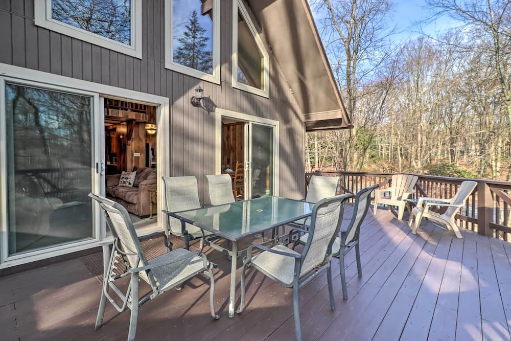 Lake Harmony Access: Home w/ Game Room + Fire Pit!