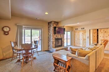 Secluded Alma Log Cabin w/ Hot Tub & Stunning View